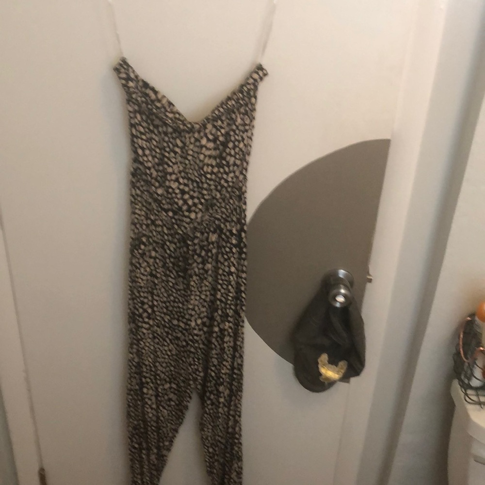 Animal print jumper